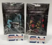 Game of Thrones House Sigil Lanyard ID Holder / lot of 2