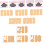 Healeved 15pcs Anti-wear Stickers High Heel Protectors Spacers Planter Facetious Slip Feet Shoes Patches Sole Foot Cushions Peel Heel Bunion Foot Patch Shoe Covers Scrubber Toe Plastic Film