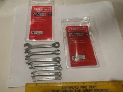 NEW - CRAFTSMAN 13 pc Mini Ignition SAE & METRIC 6 PT & 12 PT Wrench Set
