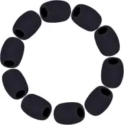 10 Pack Lapel Microphone Windscreen, Headset Windscreen, Mic Foam Covers