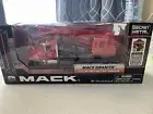 2023 Mack Granite Red Crane Truck Collectible Die-Cast 1:50 Scale