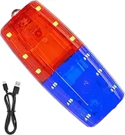 Shoulder Warning Light, Cycling Safety Indicator Light, Personal Safety Warning Light, Red Blue Flash Flashlight for Cycling, LED Indicator Light