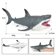 Animal Megalodon Simulation Toy Set Figure Educational Sea Big Shark Model for