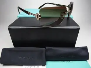 信義計劃 眼鏡 TIFFANY & Co. TF 3024-B 義大利製 太陽眼鏡 鏤空水鑽 方框 sunglasses