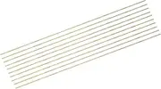 uxcell 30pcs Brass Rods 1mm x 12" Brass Solid Round Stock Lathe Bar for Knife Handles Pin DIY Craft Model Plane