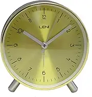 Leni 65100GOL Table Alarm Clock 11cm - Gold