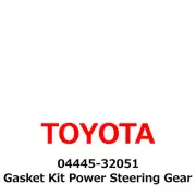 【NEW】Toyota Genuine Gasket Kit Power Steering Gear for Rack & Pinion 04445-32051