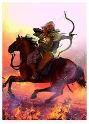 800ct Max Protection Standard Deck Shuffle-Tech Sleeves MTG Size ATTILA THE HUN