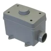 Outdoor Speaker Volume Control Weatherproof Wall Mount Controller RMS 100W Gray