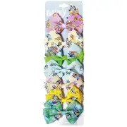 Bluey Kids Hair Bows Hair Accessories Gift Set 7 Pcs 4 Inch Bow Bundle