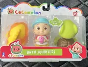 CoComelon Coco Melon Bath Squirters Bathtub Fun! New Sealed!