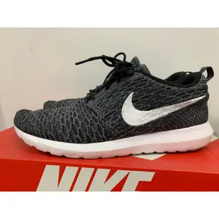 Nike Roshe Run 編織感黑灰色