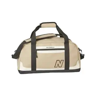 New Balance 健身包 Legacy Duffle Bag 卡其 黑 可調背帶 大空間 旅行袋 側背包 NB LAB23107SOT