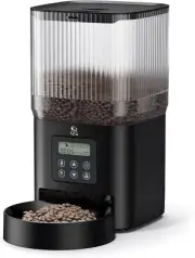 Automatic Cat Feeder, Automatic Dog Food Dispenser 5L Programmable Control 1-...
