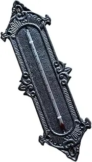 Cast Iron Home Thermometer Wall-Mounted Decorative Tool Accurate Indoor Temperature Gauge Greenhouse Accessory