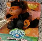 MATTEL CABBAGE PATCH KIDS HALLOWEEN DOLL BILLIE KITTY NEW BOX COSTUME MASK READ
