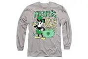 Mickey Mouse Unisex Adult Pot O Gold St Patricks Day T-Shirt (Sport Heather) - UTTV14777