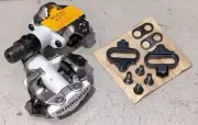 Shimano PD-M520L SPD Pedal White With Cleat (SM-SH51)