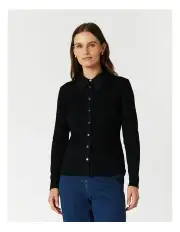 [The Ark Clothing Co.] Mikaela Top in Black