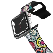 Apple Watch Series 1-3 (42mm) Impact Band Honolulu hoops chevron cream apple watch band