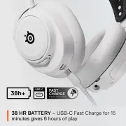 SteelSeries Arctis Nova 7X Wireless Gaming Headset (White)