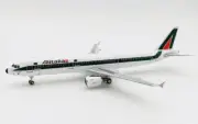 JFox JF-A321-026 Alitalia Airbus A321-200 I-BIXL Diecast 1/200 AV Model Airplane