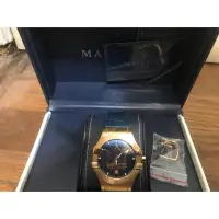 在飛比找蝦皮購物優惠-瑪莎拉蒂Maserati 大三叉帶日期 手錶 實體店面