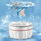 3in1 Washing Machine Travel Portable Personal Rotating Ultrasonic Turbine Washer