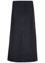 BY Malene Birger Simoas Leather Midi Skirt - Navy - 42 (UK14 / L) 42 (UK14 / L)
