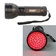 51 LEDs Red Light Flashlight for Turtle Hatching, Night-Time Astronomy, Aviation