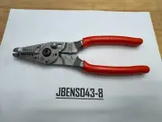 Snap-on Tools USA NEW ORANGE Soft Grip 9" Wire Stripper Cutter Crimper PWCS9ACFO