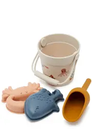 Liewood Kids Kit Rubber Beach set - White - One Size ONE SIZE
