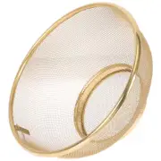 Gold Strainer Flour Large Sieve Drainage Stainless Steel Filter Bean