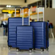 20" 24" 28" ALFORDSON 3PCS Luggage Set TSA Suitcase Trolley - Navy