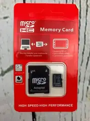 128GB microSDXC UHS I Card with Adapter Black Standard Packaging