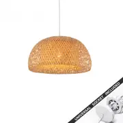 Snap Lighting Canasta Bamboo Downlight to Pendant Light Conversion Kit Small