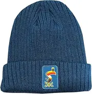 [Traditional Craft Limited] Guinness Airforce Blue Toucan Knit One Size Beanie Hat, Blue, One size
