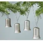 Hearth and Hand with Magnolia Silver Bells Chain Christmas Tree Mantle Garland