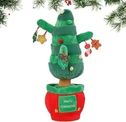 Christmas Plush Toys - Plush Electric Christmas Dancing Doll | Soft Interactive Doll Toys, Multifunctional Christmas Ornaments for Kids Children