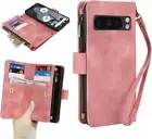 for Google Pixel 8 Pro 5G Wallet Case with 9 Card Holders,for Pixel 8 Pro Case