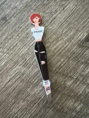 *BEAUTY SECRET* SLANTED TIP "FIERCE" LADY TWEEZERS NEW *DISCONTINUED* XMAS GIFT