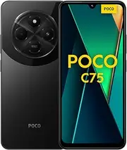 Xiaomi Poco C75 4G Black-Smartphone 8+256GB, 2.0GHz, Immersive 6.88" Display, Massive 5160mAh Battery, Clear 50MP AI Dual Camera, Powerful Octa-core Processor (UK Version + 2 Years Warranty)