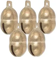 KAILIKETIY 5pcs Pet Bells for Collars Small Dog Necklace Charms Decorative Bells for Pet Accessories Sound for Dogs Cats for DIY Projects