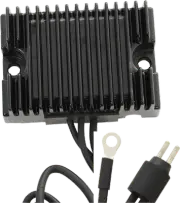 Drag Specialties 2112-1064 Solid State Regulator Black