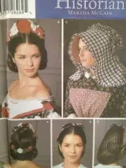 Simplicity Sewing Pattern 5740 Misses Millinery Historical Headwear Sz One Uncut