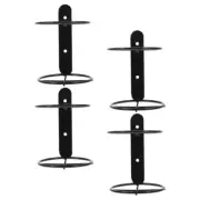 4 Pcs Wall Mounted Wine Rack Individual Racks