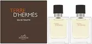 Hermes Terre D' Hermes 2 Pc. Gift Set (2 X Eau De Toilette 1.7 Oz. / 50 Ml), 51 ml Pack of 1