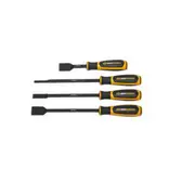 GEARWRENCH 4 Piece Dual Material Wide Scraper Set