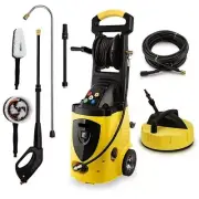 PRESSURE WASHER ELECTRIC 3800 PSI WATER CLEANER 30M HOSE TURBO HEAD DECK TURBO