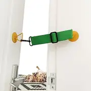 Cat Door Latch,Cat Latch for Door, Child Proof | Keep Dog Out of Litter Box, Pet Door Stopper Strap, Cat Entry Strap Lock for Pet Owners, Interior Door